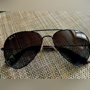 Ray-Ban Polarized Black Frame sunglasses